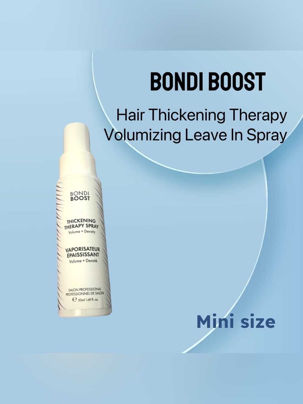 🇦🇺🆕NWOB BONDIBOOST | MINI | Hair Thickening Therapy Volumizing Leave In Spray